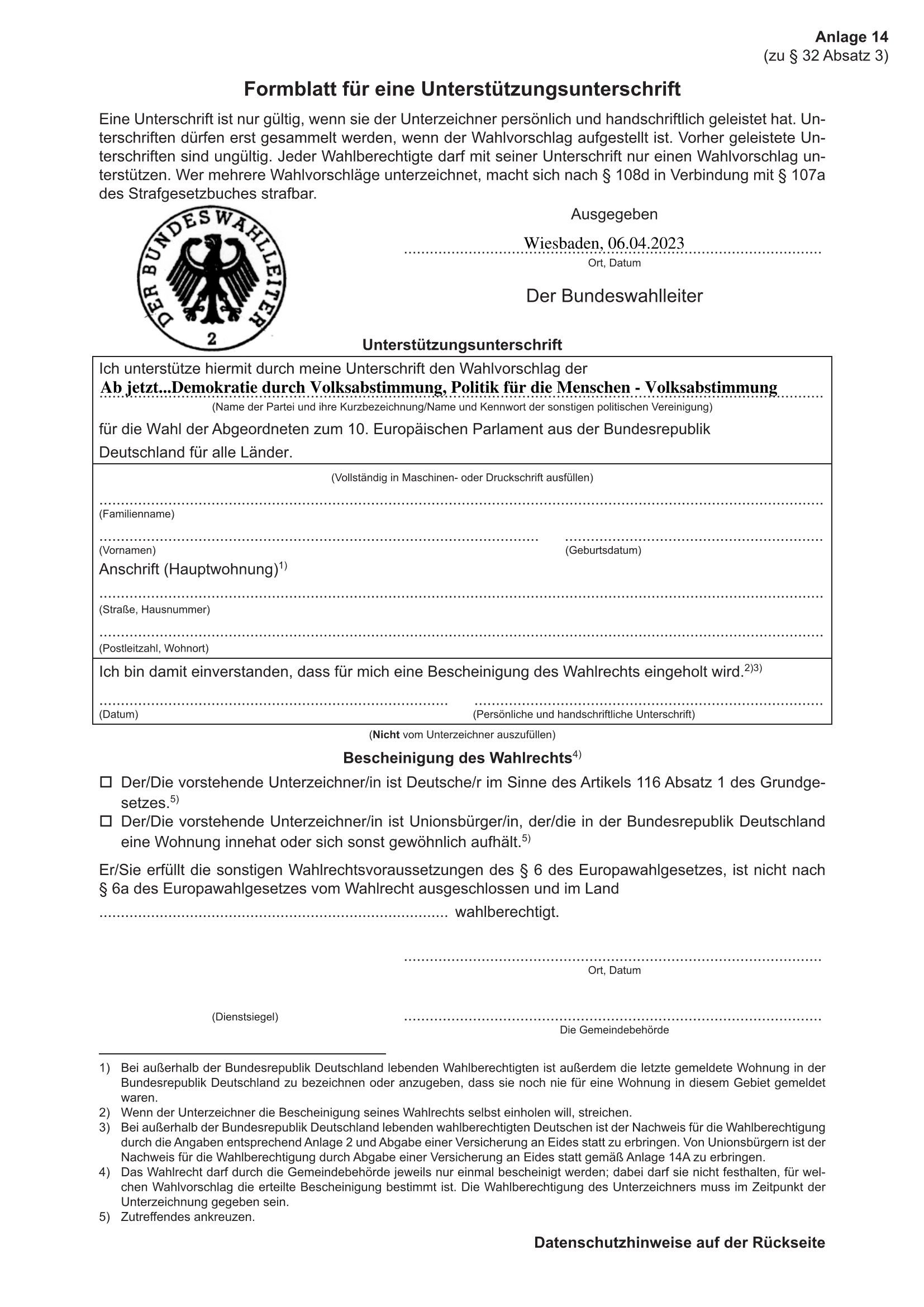 EuWO Anl14 Form Volksabstimmung Page 1